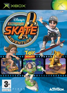 Disneys Extreme Skate Adventure (USA) box cover front